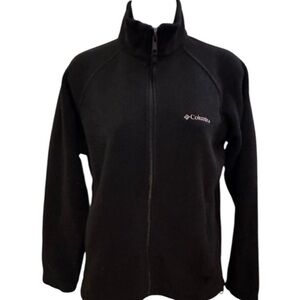 Columbia Women’s Black Full Zip Up Sweater Size S